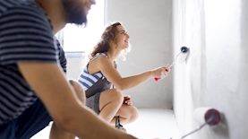 צביעת בית, צילום: טמבור